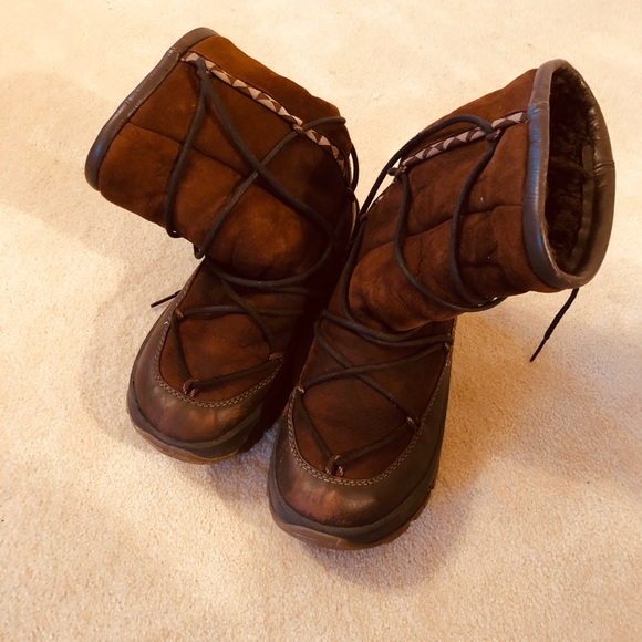 Super warm all leather/Suede and soft lined boots-size 61/2 to 7 - Picture 7 of 8